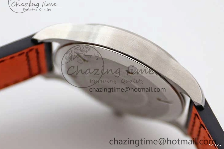 MIROTIME 0122 Vibrant Mark XVIII IW327001 SS M+F 1:1 Best Edition Black Dial on Black Leather Strap A 7055